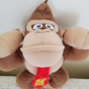 DK Donkey Kong Super Mario Plush Stuffed Animal 10"